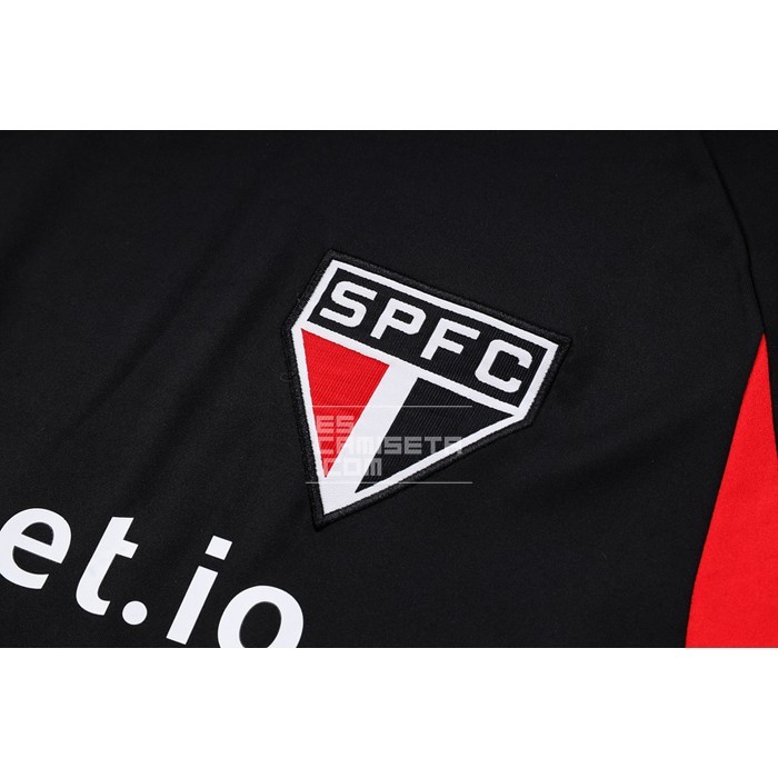 Camiseta de Entrenamiento Sao Paulo 23-24 Negro - Haga un click en la imagen para cerrar